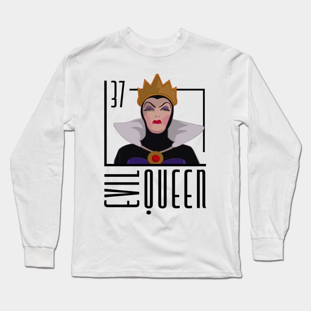 Evil Elements - The Queen Long Sleeve T-Shirt by Merlino Creative